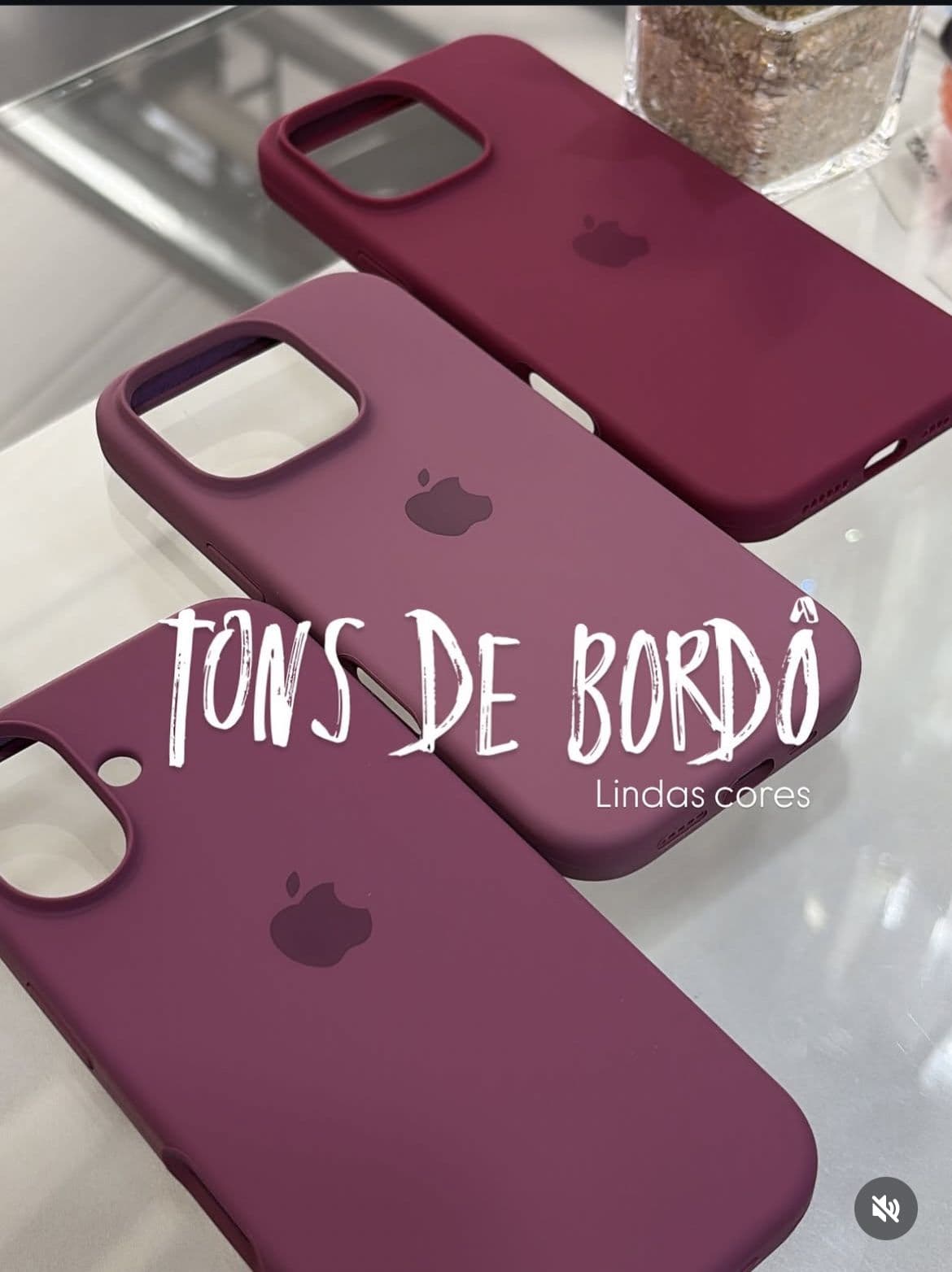Capa Velvet Bordo