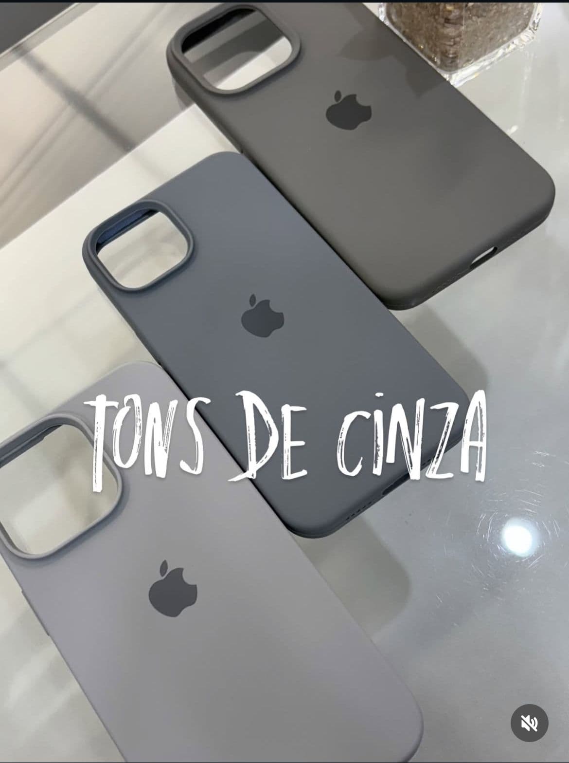 Capa Slim Cinza